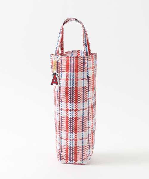 MLB（メジャーリーグベースボール）の「MLB / メジャーリーグベースボール ワインボトルバッグ（ハンドバッグ・メンズ・ネイビー/その他/レッド/ブルー系その他・FREE）」の4枚目の写真