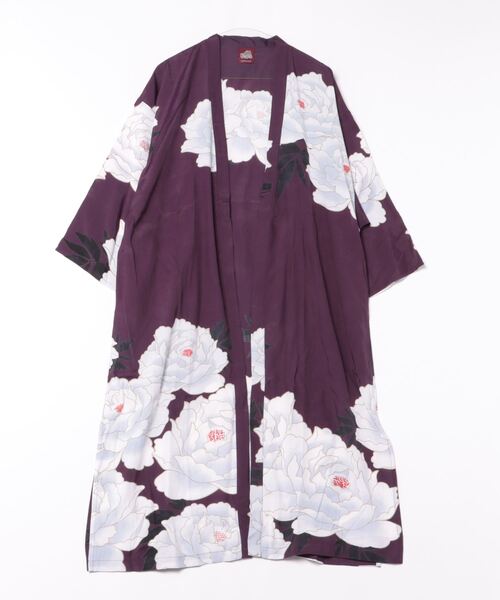 カヤ(カヤ)の「【カヤ】絢爛UV羽織(カーディガン/ボレロ・レディース・ブラック×レッド/ネイビー/パープル/ダークグレー/ダークネイビー・FREE)」の15枚目の写真