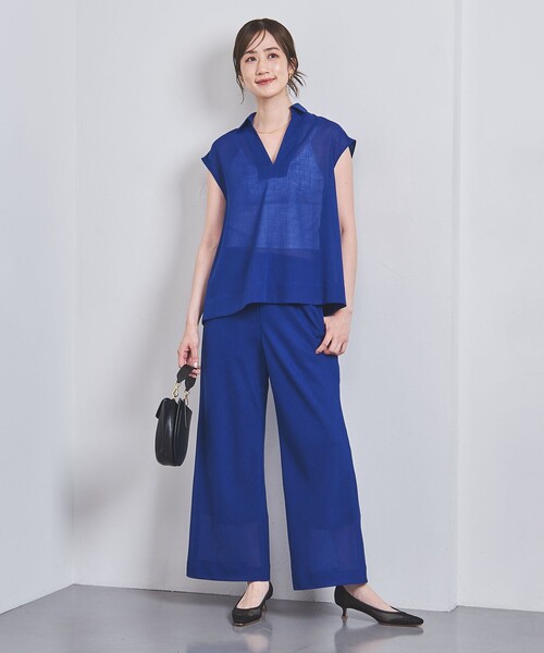 UNITED ARROWS（ユナイテッドアローズ）の「ASAMI スキッパー ブラウス 