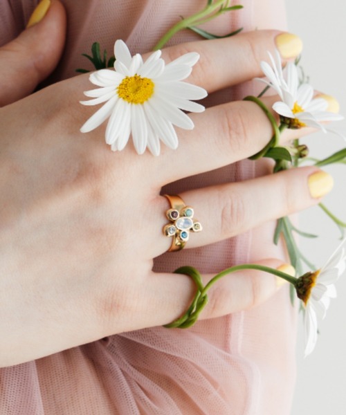 flower joyful ring - フラワージョイフルリング（リング）｜ANU（アヌ）