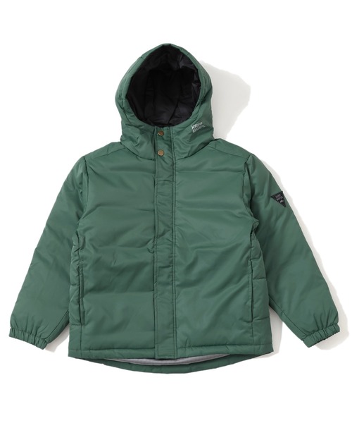 KRIFF MAYER Kid's Collection（クリフメイヤーキッズコレクション）の「【洗える・軽撥水】ミクスチャーダウンジャケット（ダウンジャケット/コート・キッズ・ベージュ/グリーン/ブラック/ブルー・120/130/140/150/160/170）」の9枚目の写真