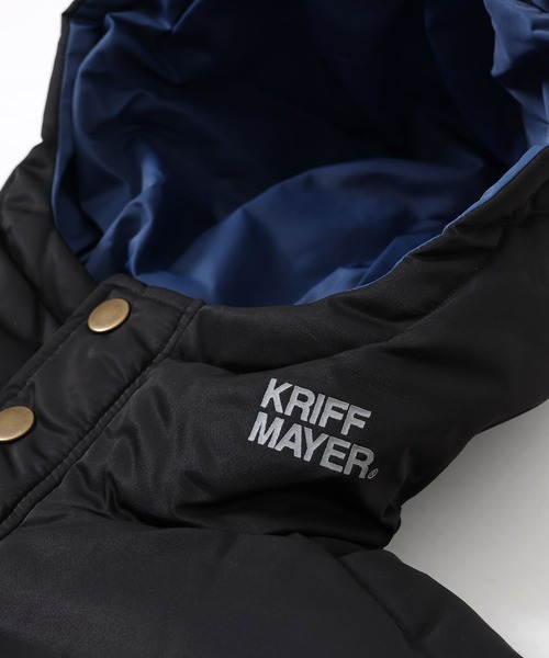 KRIFF MAYER Kid's Collection（クリフメイヤーキッズコレクション）の「【洗える・軽撥水】ミクスチャーダウンジャケット（ダウンジャケット/コート・キッズ・ベージュ/グリーン/ブラック/ブルー・120/130/140/150/160/170）」の13枚目の写真