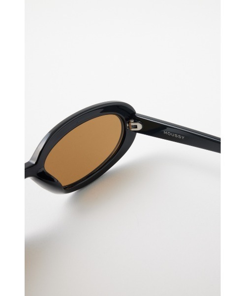 MOUSSY(マウジー)の「WIDE ROUND アイウェア(サングラス・レディース・ブラウン/ブラック・FREE)」の10枚目の写真