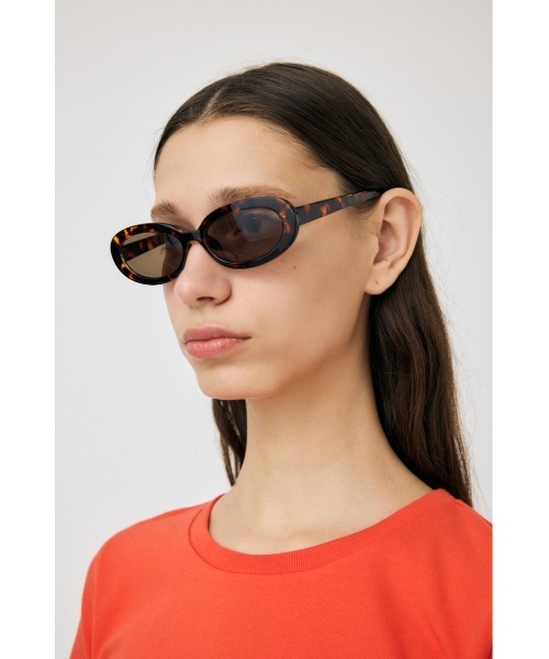 MOUSSY(マウジー)の「WIDE ROUND アイウェア(サングラス・レディース・ブラウン/ブラック・FREE)」の11枚目の写真