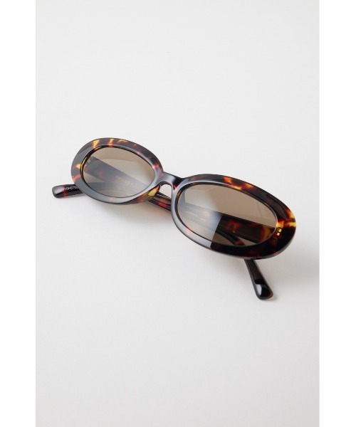 MOUSSY(マウジー)の「WIDE ROUND アイウェア(サングラス・レディース・ブラウン/ブラック・FREE)」の14枚目の写真