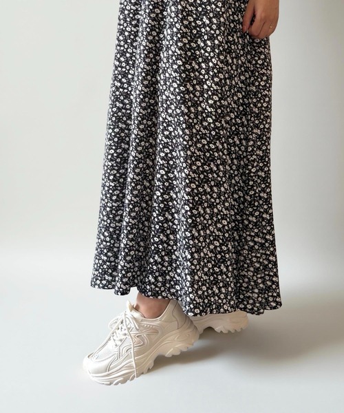 ALL BLACK（オールブラック）の「【軽量/293g/厚底/5cm/カップインソール】厚底スニーカー（スニーカー・レディース・ブラック/ホワイト・36/37/38/39）」の9枚目の写真