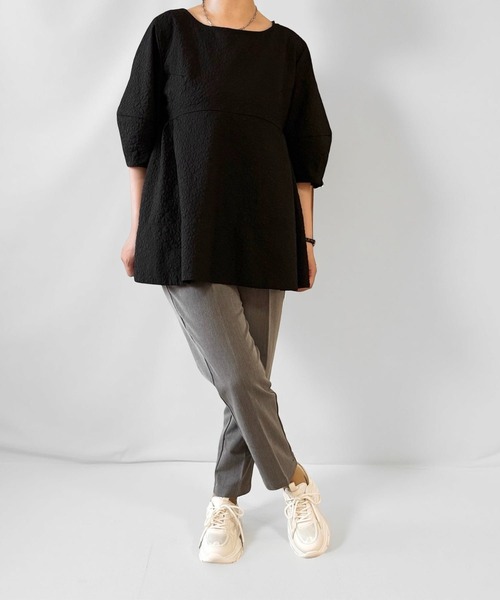 ALL BLACK（オールブラック）の「【軽量/293g/厚底/5cm/カップインソール】厚底スニーカー（スニーカー・レディース・ブラック/ホワイト・36/37/38/39）」の15枚目の写真