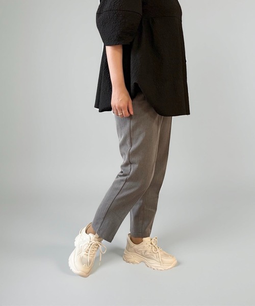 ALL BLACK（オールブラック）の「【軽量/293g/厚底/5cm/カップインソール】厚底スニーカー（スニーカー・レディース・ブラック/ホワイト・36/37/38/39）」の16枚目の写真