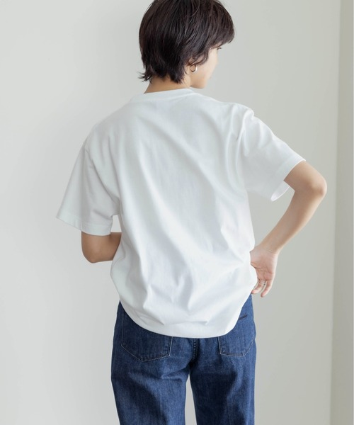 Eimee Law（エイミーロウ）の「テキストロゴトップス（Tシャツ/カットソー・レディース・ブラック/ホワイト系1/ホワイト系2・38）」の21枚目の写真