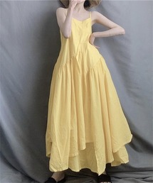 HOLIDAY コットンリネンスリップドレス セール】【直営店限定】COTTON LINEN SLIP DRESS コットンリネン