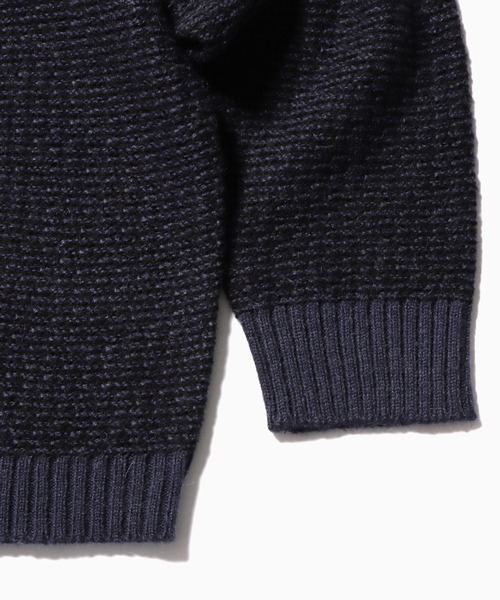 ROOPTOKYO（ループトウキョウ）の「ウール混ニットカーディガン（カーディガン/ボレロ・メンズ・ブラック/ベージュ/ネイビー・M/L）」の7枚目の写真