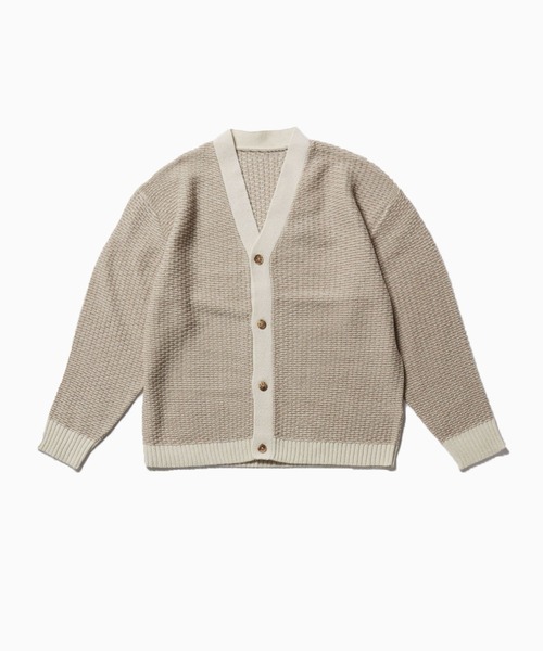 ROOPTOKYO（ループトウキョウ）の「ウール混ニットカーディガン（カーディガン/ボレロ・メンズ・ブラック/ベージュ/ネイビー・M/L）」の14枚目の写真