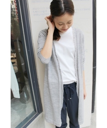 SLOBE IENA | フリンジツキロングニットカーディガン◆(カーディガン/ボレロ)