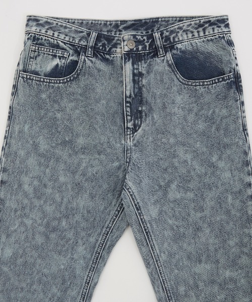 ウォッシュド フレアカットデニム S〜2XL 82dcf56c2b6bcd8b440be17aa80b39
