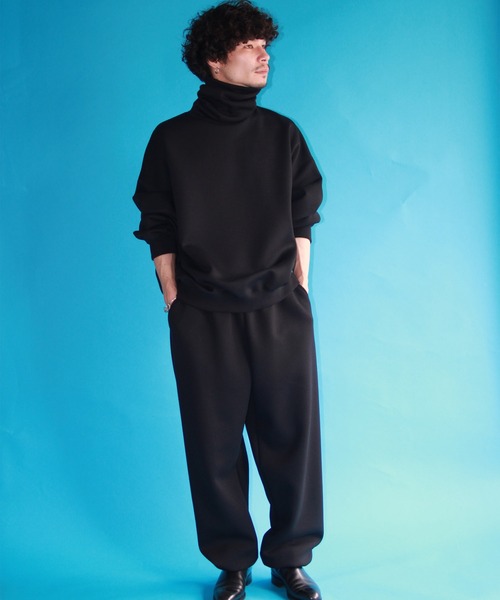 G.V.G.V.（ジーヴィージーヴィー）の「EXTRA HIGH NECK TOP（スウェット・メンズ・ブラック/ダークグレー・ONE SIZE）」の19枚目の写真