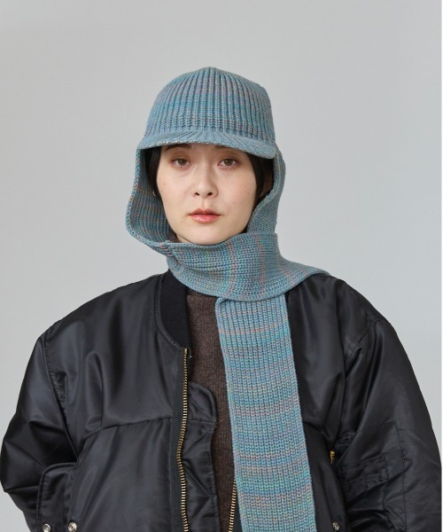 【セール】OVERRIDE KNIT GUIDE SCARF CAP / オーバーライド（キャップ）｜OVERRIDE（オーバーライド）