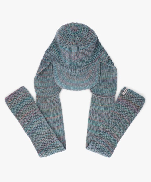 【セール】OVERRIDE KNIT GUIDE SCARF CAP / オーバーライド（キャップ）｜OVERRIDE（オーバーライド）