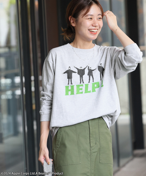 GOOD ROCK SPEED ロンT ジャーナルスタンダードレリューム別注 別注【GOOD ROCK SPEED】THE BEATLESロングスリーブTEE（Tシャツ