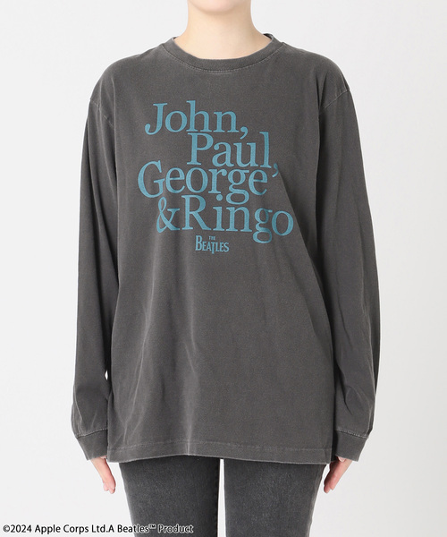 GOOD ROCK SPEED ロンT ジャーナルスタンダードレリューム別注 別注【GOOD ROCK SPEED】THE BEATLESロングスリーブTEE（Tシャツ
