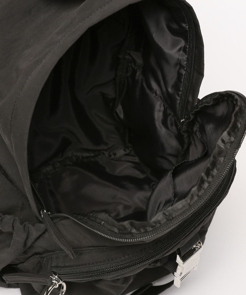 niko and... オリジナルデイパック 16L ブラック niko and（ニコアンド）の「オリジナルパッカブルデイパック