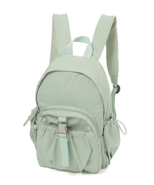 niko and...（ニコアンド）の「オリジナルギャザーライトデイパック（バックパック/リュック・レディース・グリーン系その他/ブラック/グレー/モスグリーン・0）」の21枚目の写真
