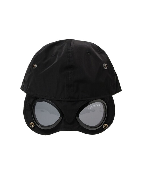 C.P. COMPANY(シーピーカンパニー)の「C.P. Company / Chrome-R Goggle Cap(キャップ・メンズ・ブラック・LARGE)」の6枚目の写真