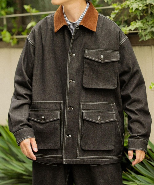 comfyoutdoorgarmentsカバーオール ツナギ メンズ カバーオール ジャンプスーツ 2WAY 取り外せ可能