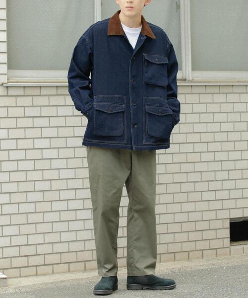 ITEMS URBANRESEARCH（アイテムズ アーバンリサーチ）の「デニム カバーオールジャケット（カバーオール・メンズ・ブラック/オフホワイト/ネイビー・LARGE/MEDIUM/SMALL）」の13枚目の写真