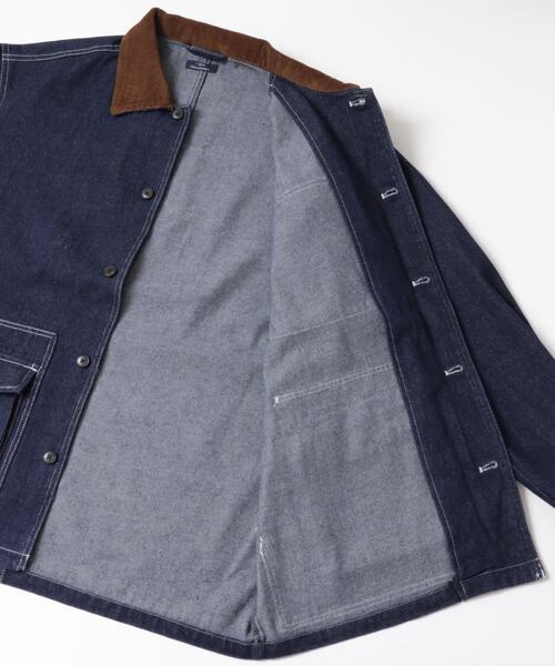 セール】デニム カバーオールジャケット（カバーオール）｜ITEMS