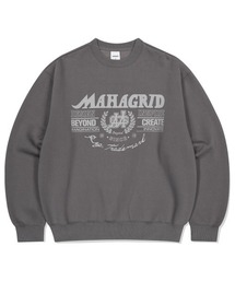 『mahagrid/マハグリッド』 TRADEMARK SWEATSHIRT/トレードマークスウェットシャツ