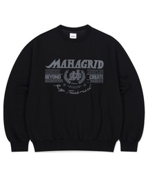 『mahagrid/マハグリッド』 TRADEMARK SWEATSHIRT/トレードマークスウェットシャツ