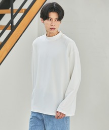 ESSENTIALS WARDROBE（エッセンシャルワードローブ）の「静電気防止ドライアムンゼンクルーネック&モックネックベーシックロングスリーブTシャツ（Tシャツ/カットソー）」