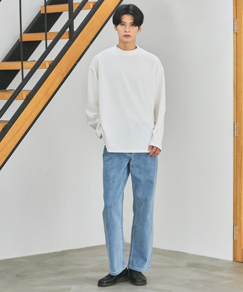 静電気防止ドライアムンゼンクルーネック&モックネックベーシック