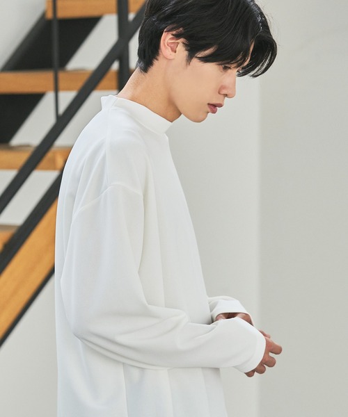 静電気防止ドライアムンゼンクルーネック&モックネックベーシック