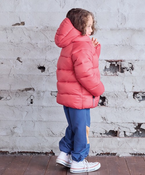 BIG FIELD(ビッグフィールド)の「アトラスマウンテンジャケット(ダウンジャケット/コート・キッズ・ブラック/カーキ/ブラウン/レッド/パープル/イエロー・80/90/95/100/110/120/130/140/150)」の18枚目の写真