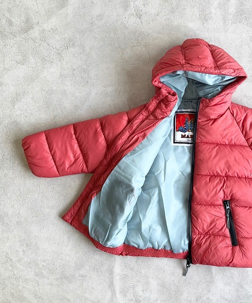 BIG FIELD(ビッグフィールド)の「アトラスマウンテンジャケット(ダウンジャケット/コート・キッズ・ブラック/カーキ/ブラウン/レッド/パープル/イエロー・80/90/95/100/110/120/130/140/150)」の13枚目の写真