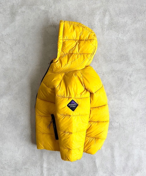 BIG FIELD(ビッグフィールド)の「アトラスマウンテンジャケット(ダウンジャケット/コート・キッズ・ブラック/カーキ/ブラウン/レッド/パープル/イエロー・80/90/95/100/110/120/130/140/150)」の21枚目の写真