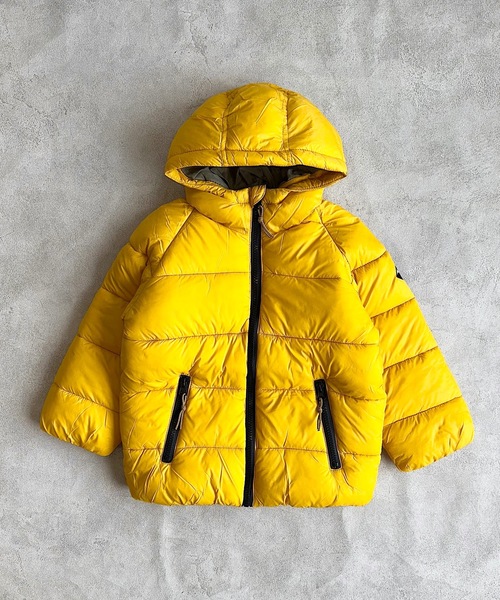 BIG FIELD(ビッグフィールド)の「アトラスマウンテンジャケット(ダウンジャケット/コート・キッズ・ブラック/カーキ/ブラウン/レッド/パープル/イエロー・80/90/95/100/110/120/130/140/150)」の22枚目の写真