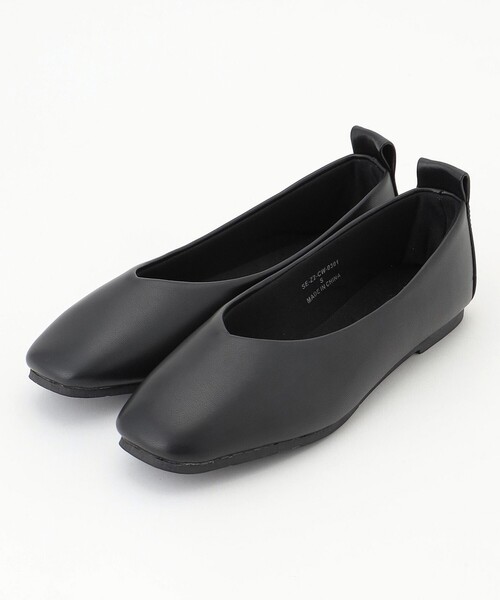 ANY（エニィ）の「走れるバレエシューズ（バレエシューズ・レディース・ブラック系/グレー系/ブラック系1/ダークブラウン系・LARGE/MEDIUM/SMALL）」の2枚目の写真