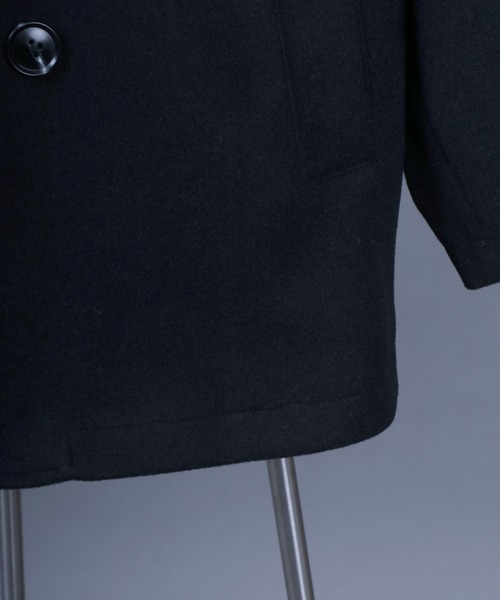 ANPAS（アンパス）の「ANPAS Melton Pea Coat/ANPAS 別注 メルトン