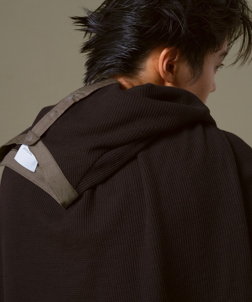 THE STANDARD(ザスタンダード)の「WEGO/ラグランヘンリーネックT(Tシャツ/カットソー・メンズ・オフホワイト/ブラック・MEDIUM/LARGE)」の15枚目の写真