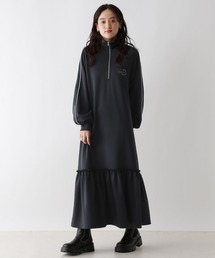 RAGEBLUE | ハーフジップ/ハイネックトラックジャージワンピース(ワンピース)