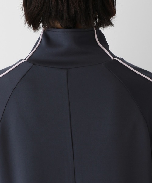 RAGEBLUE（レイジブルー）の「ハーフジップ/ハイネックトラックジャージワンピース（ワンピース・レディース・グレー/ネイビー・FREE）」の9枚目の写真