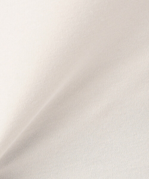 COMME CA ISM(コムサイズム)の「綿100% 吸湿発熱 あったか クルーネックTシャツ(Tシャツ/カットソー・レディース・ブラック/ホワイト/ライトグレー/チャコール・MEDIUM/LARGE)」の6枚目の写真