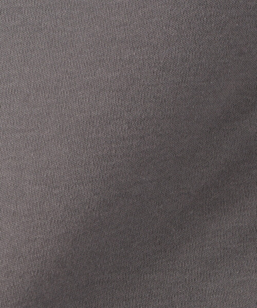 COMME CA ISM(コムサイズム)の「綿100% 吸湿発熱 あったか クルーネックTシャツ(Tシャツ/カットソー・レディース・ブラック/ホワイト/ライトグレー/チャコール・MEDIUM/LARGE)」の8枚目の写真