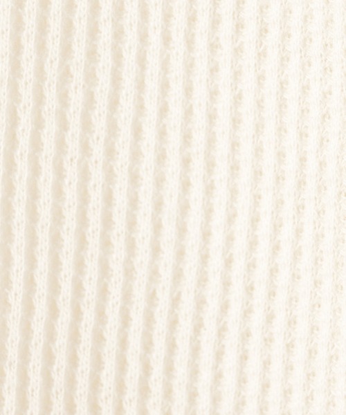 JUGLANS(ユグランス)の「【Hanes/ヘインズ】HW4-A504 TURTLENECK/タートルネック/ロングスリーブ/ワッフル/フリーサイズ/レディース(Tシャツ/カットソー・レディース・ネイビー/オフホワイト/グレー/ブラック・FREE)」の17枚目の写真