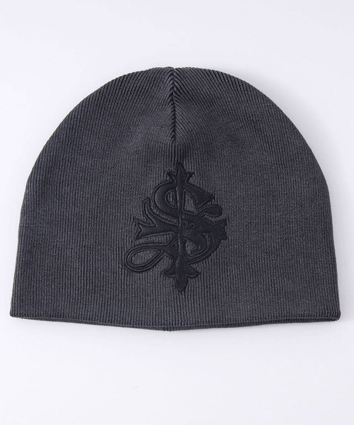 SUPPLIER サプライヤー CROSS LEATHER PATCH ビーニー SUPPLIER（サプライヤー）の「SUPPLIER/サプライヤー Faux