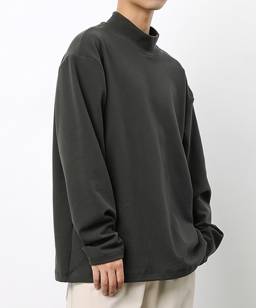 【セール】R. : Micro Fleece Bottle Neck L/S CS(Tシャツ/カットソー)|rehacer(レアセル)