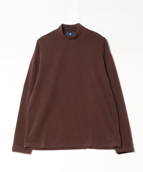 rehacer(レアセル)の「R. : Micro Fleece Bottle Neck L/S CS(Tシャツ/カットソー・メンズ・チャコールグレー/ブラウン・LARGE/X-LARGE/MEDIUM)」の9枚目の写真