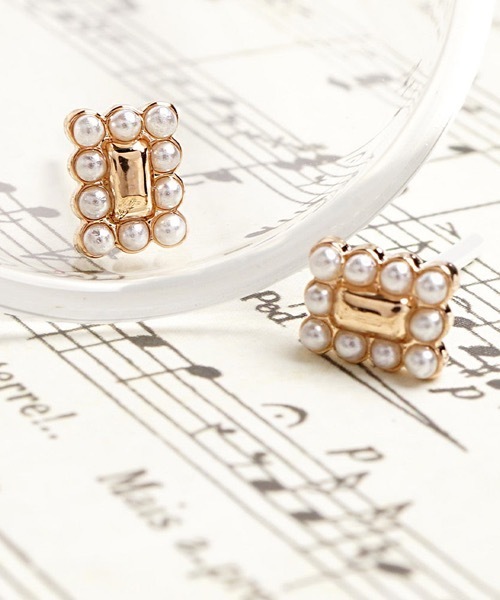 itam(アイタム)の「【itam】アイタム/ パールセラミックピアス /金属アレルギー対応ピアス(ピアス(両耳用)・レディース・ピンクゴールド/シルバー/ゴールド・FREE)」の3枚目の写真